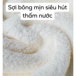 Khăn quấn khô tóc