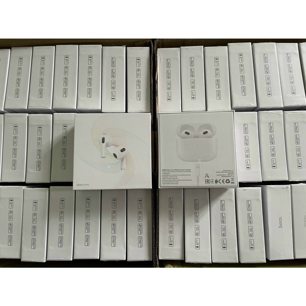 Tai nghe Bluetooth Hoco DEW10Pro , Aripods 3 - Hàng chính hãng Hoco
