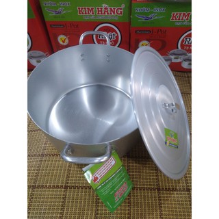 Nồi nhôm dày Kim Hằng 34, 36, 38, 40, 42cm