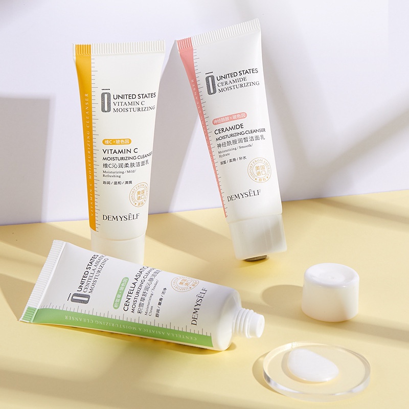 [Hàng mới về] Sữa rửa mặt DEMYSELF Centella Asiatica Vitamin C dịu nhẹ cân bằng nước và dầu trên da