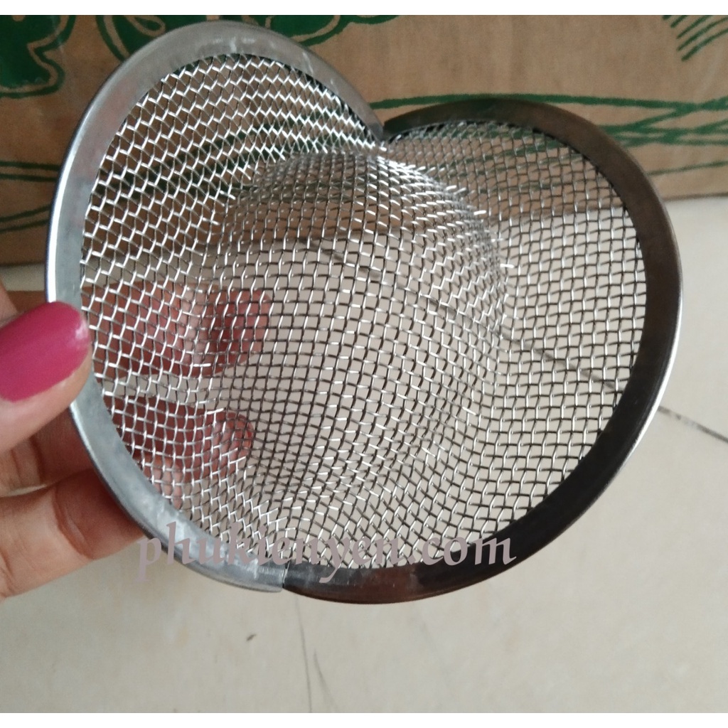 KHUÔN SẤY YẾN INOX 304 - 2 Viền Tròn