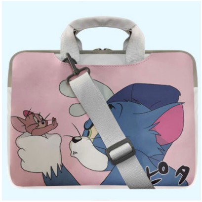 Cặp đựng laptop, macboock có quai đeo và đai gài hành lý tiện ích | BigBuy360 - bigbuy360.vn