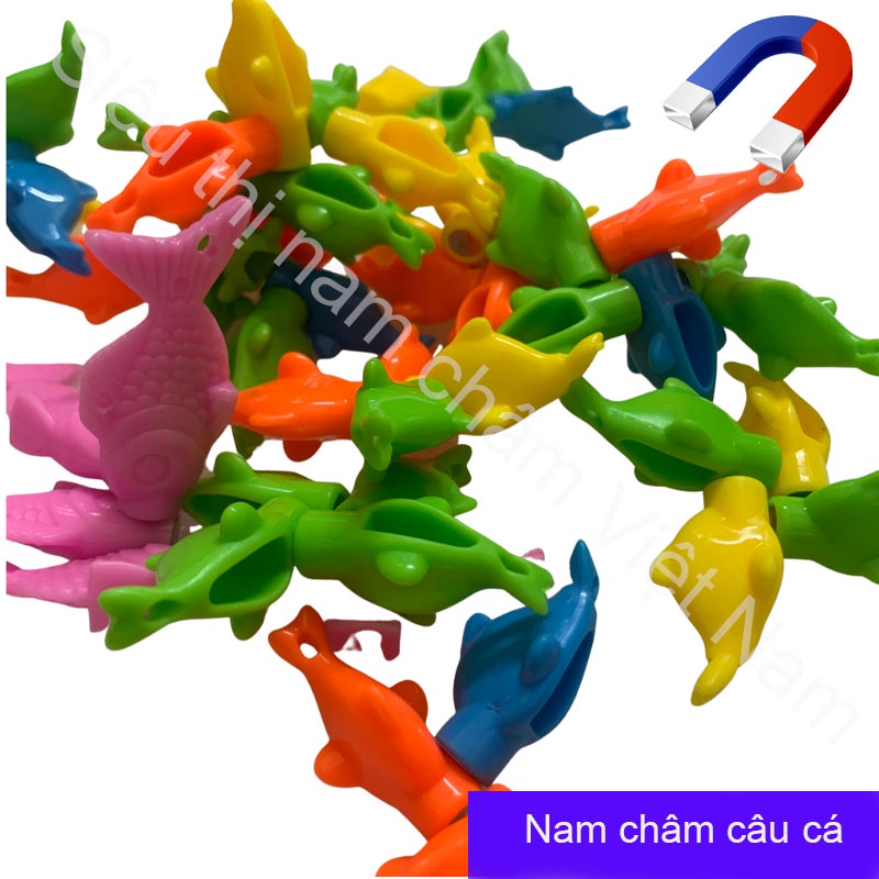 Nam châm câu cá các màu siêu tiện dụng - Gía bán 1 con