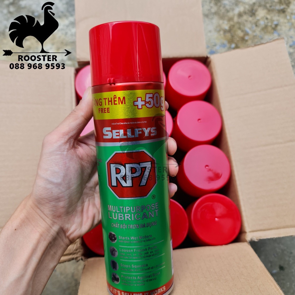 RP7/Chất bôi trơn đa dụng/Tẩy rỉ sét/Selleys RP7/Chai 350gr