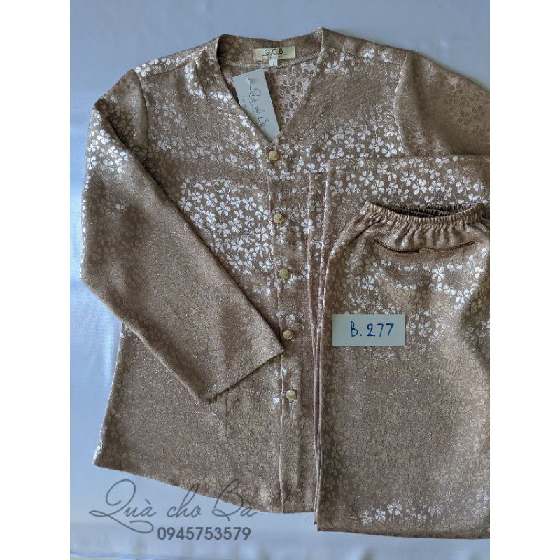 QUẦN ÁO NGƯỜI CAO TUỔI (BỘ GẤM THÁI TUẤN)