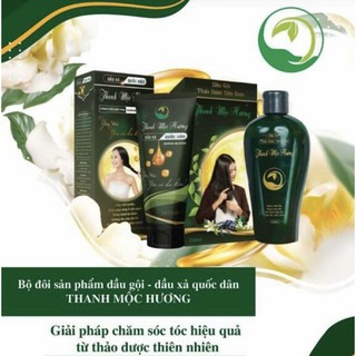 COMBO gội, xả thảo dược dân gian Thanh Mộc Hương