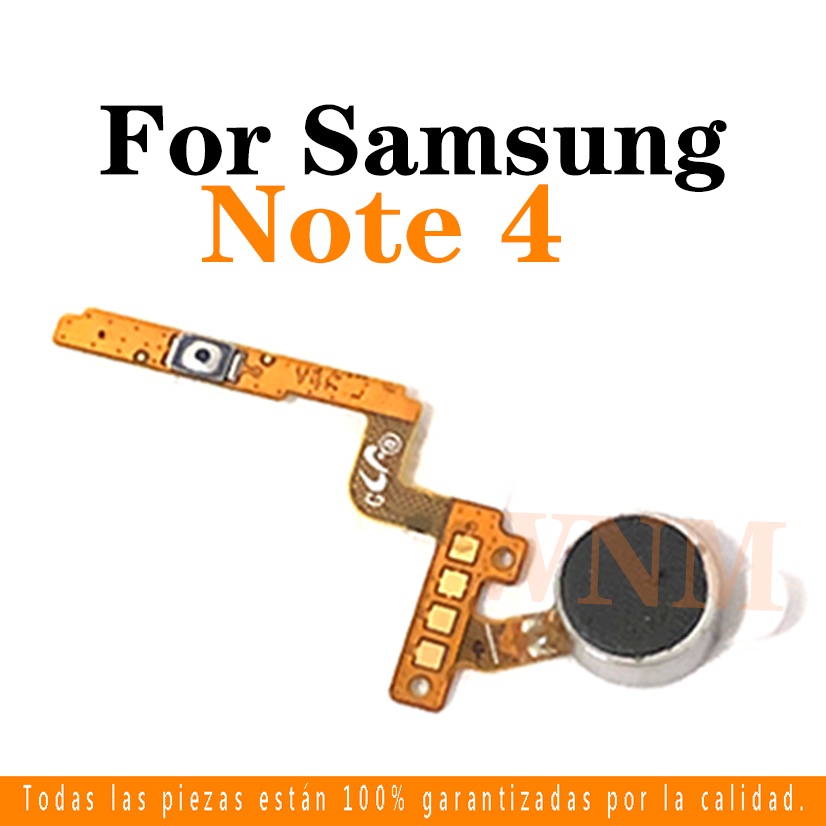 Mô-đun rung Công tắc nguồn cho Samsung Galaxy Note 2 3 4 5 8 9 Nút bật / tắt nguồn âm lượng Flex Cable Ribbon Replaceme