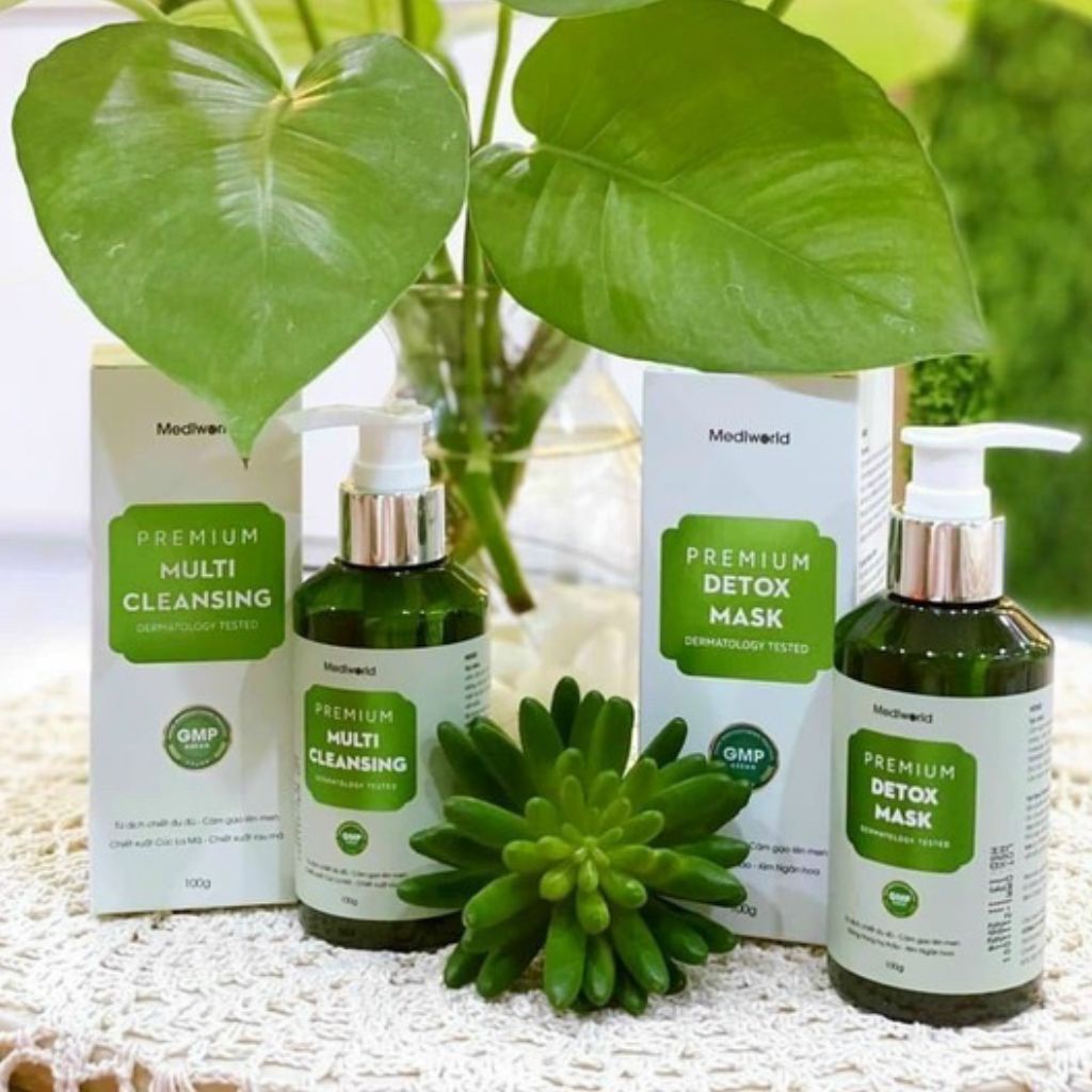 Mặt Nạ Thải Độc Premium Detox Mask 250g Mediworld