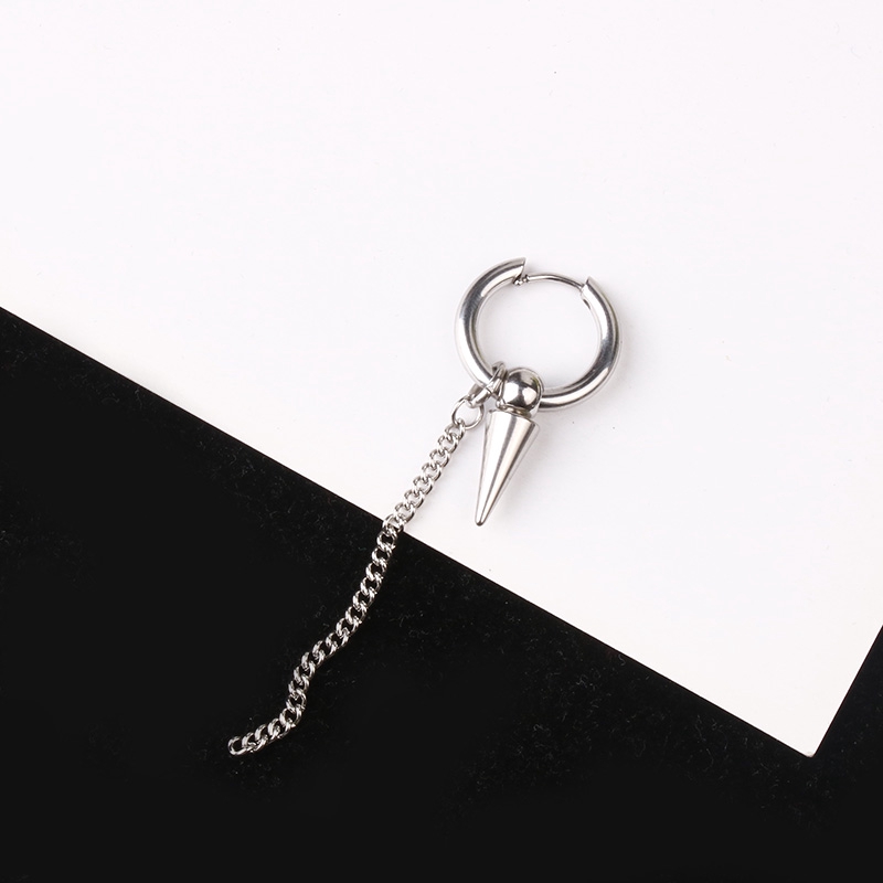 Khuyên Tai Tua Rua Hình Học Phong Cách Hiphop