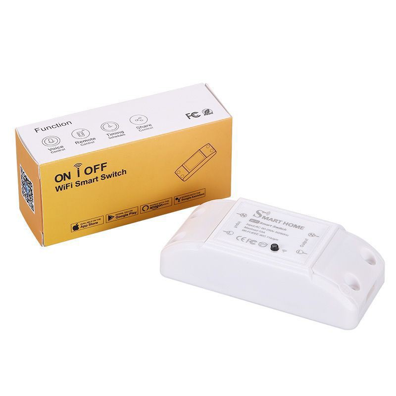 Công Tắc Thông Minh Điều Khiển Từ Xa Qua WIFI, 3G, 4G Trên Điện Thoại (Tuya Smart Basic)