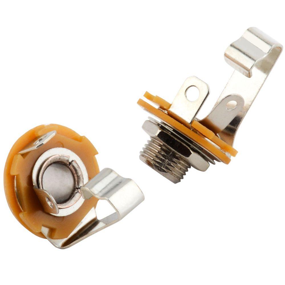 JONYE Set 10 Ổ Cắm Đầu Vào Micro 1 / 4 &quot;Chuyên Dụng Cho Đàn Guitar Điện