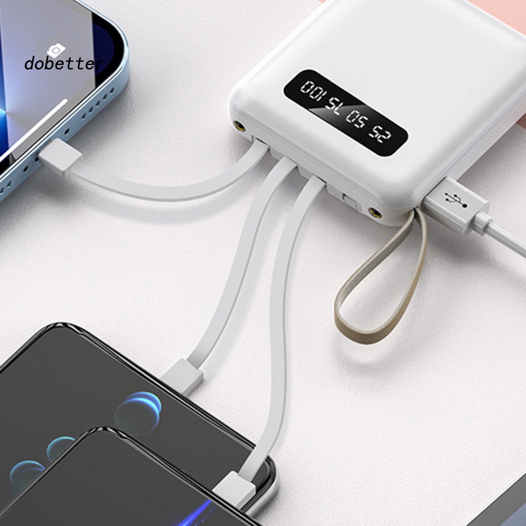 Túi Đựng Pin Điện Thoại Màn Hình LCD Sức Chứa Lớn Tiện Dụng Mang Theo Du Lịch