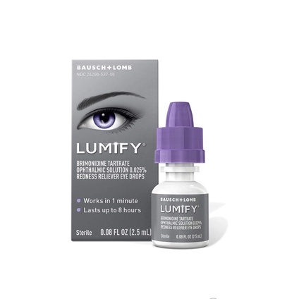 Nhỏ mắt LUMIFY Redness Reliever Eye Drops 0.08 Ounce Mỹ