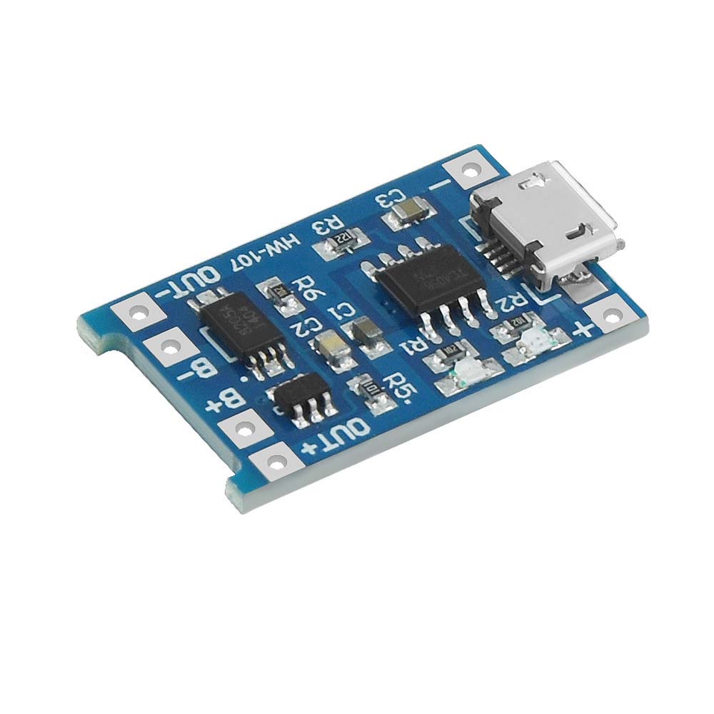 Set 5 Mô Đun Sạc Pin Li-Ion Bảo Vệ Đa Năng Bảo Vệ Mạch Điều Khiển Sạc Micro