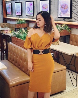 Váy pha ren lưới