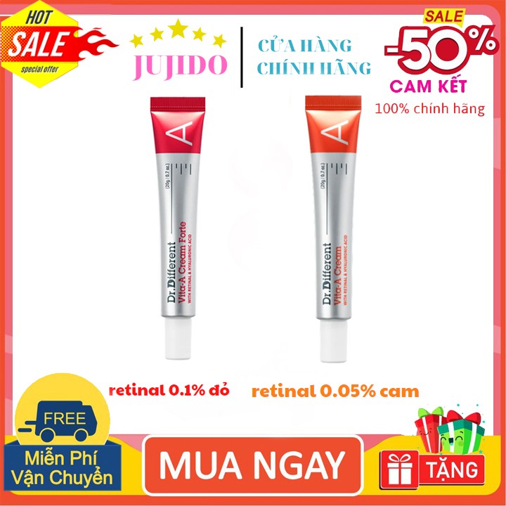 Kem dưỡng Vita A Cream Forte RETINAL DR.DIFFERENT