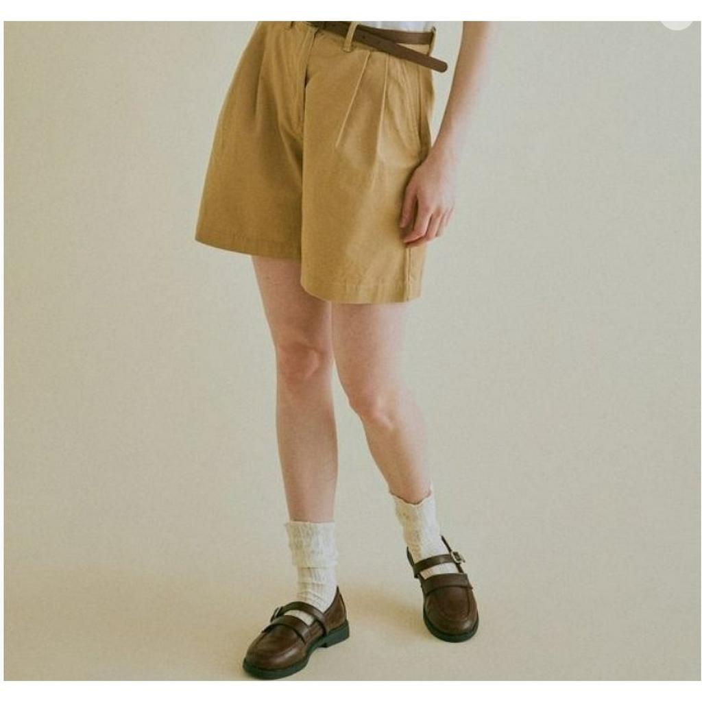 [AUTHENTIC 100%] QUẦN ĐÙI WHO.AU Pintuck Wide 4-Part Shorts WHTHC2524F