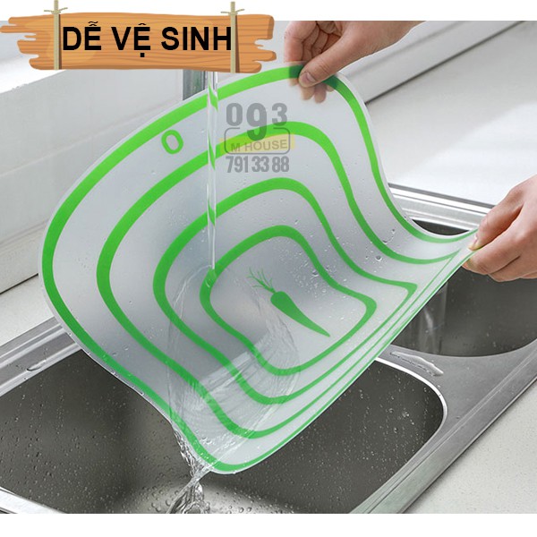 Thớt Nhựa,Thớt Nhà Bếp 30x23 cm