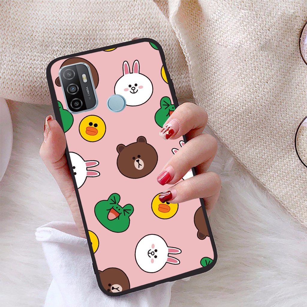 Ốp lưng Oppo A53 viền dẻo TPU BST Phong cách