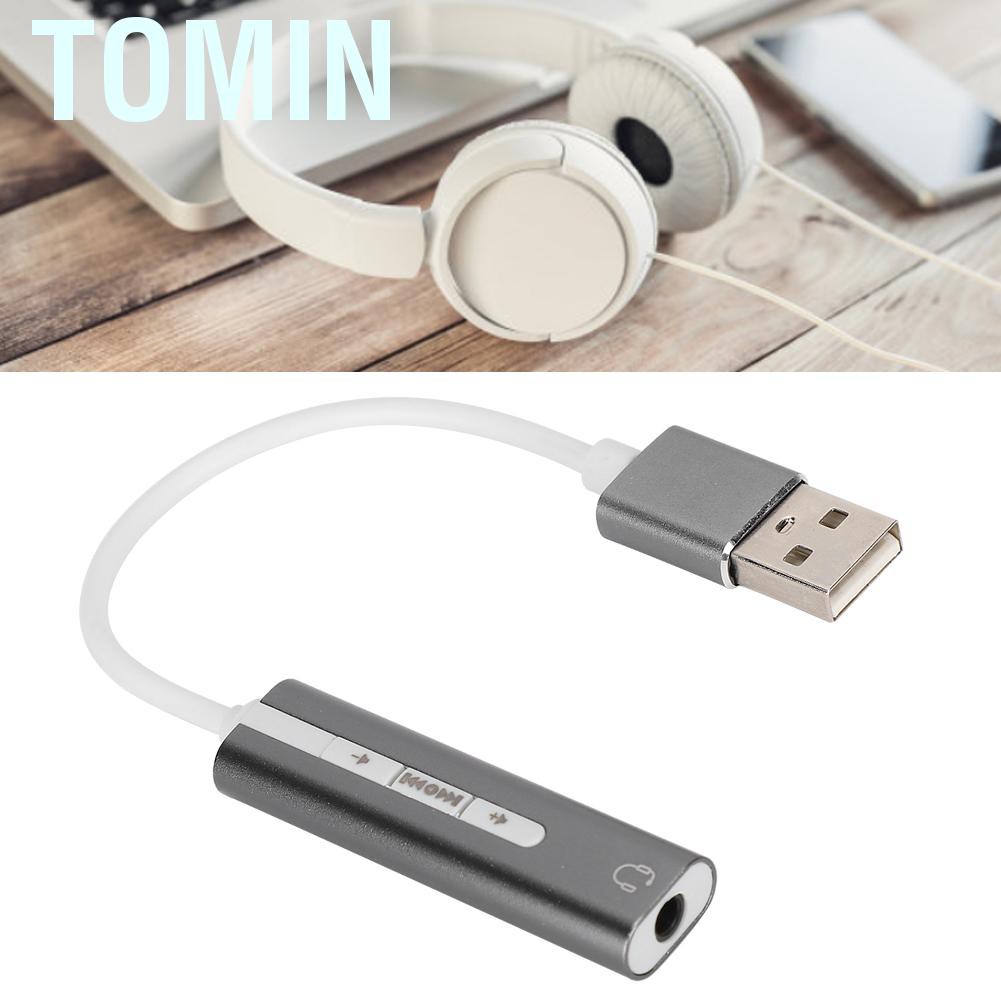 Thẻ Âm Thanh Usb 7.1 Tương Thích Với Tất Cả Các Loại Máy Tính