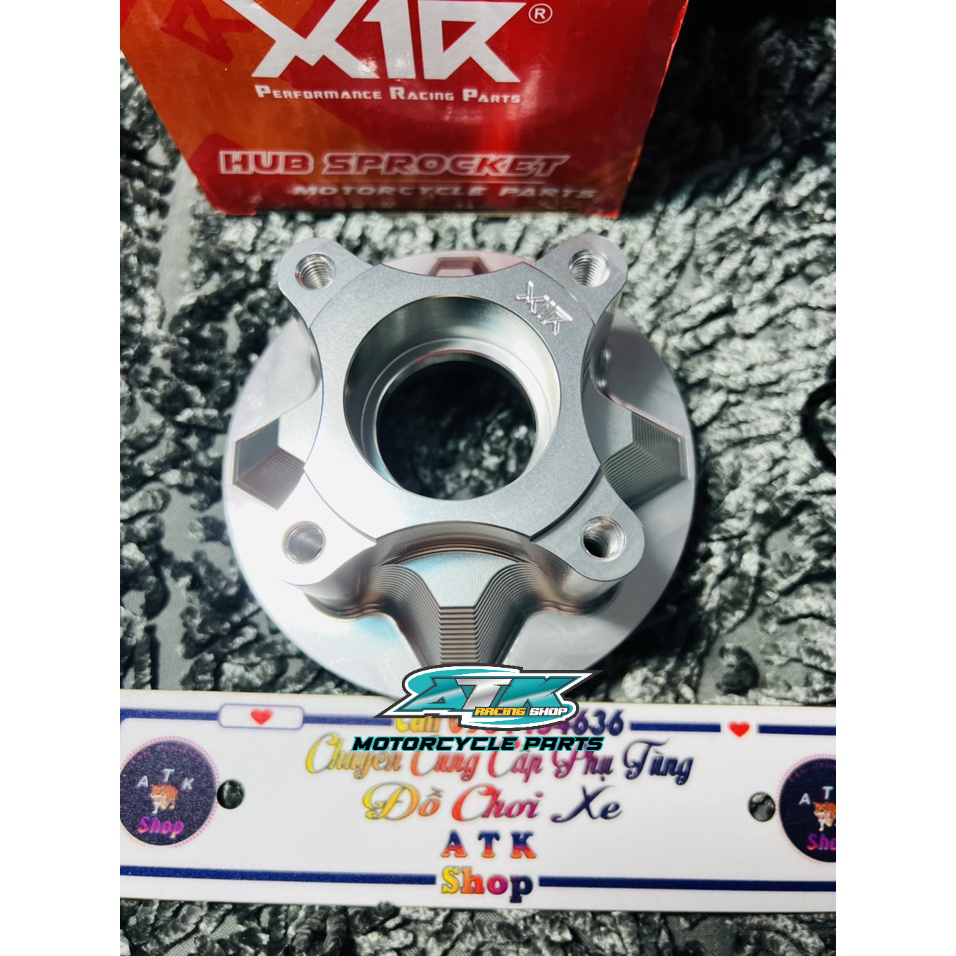 Combo cùi dĩa cnc 4 lỗ dành cho xe Ex135 Ex150 Ex155 và ốc salaya mẫu thái hàng chính hãng X1R