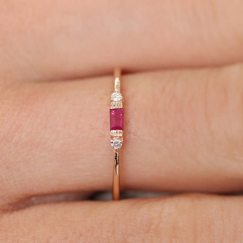 Nhẫn Mạ Vàng 18k Sang Trọng Thời Trang Dành Cho Nữ