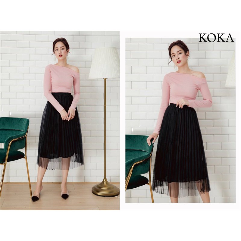 ⚡️SALE HUỶ DIỆT⚡️ Áo pull lệch vai KOKA KOKA 26902