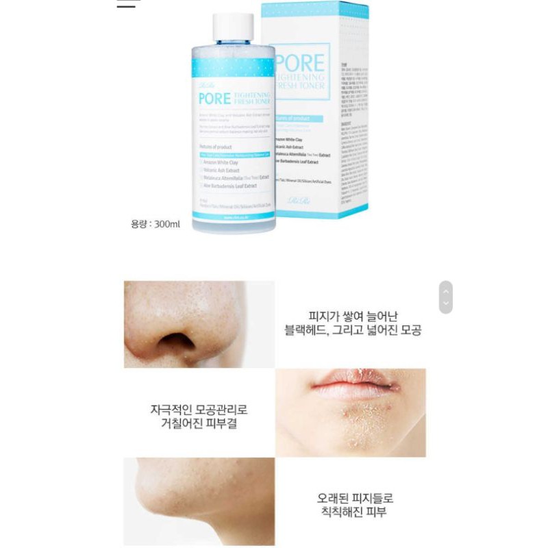 Toner nước hoa hồng Rire Pore Tightening Fresh thu nhỏ lỗ chân lông