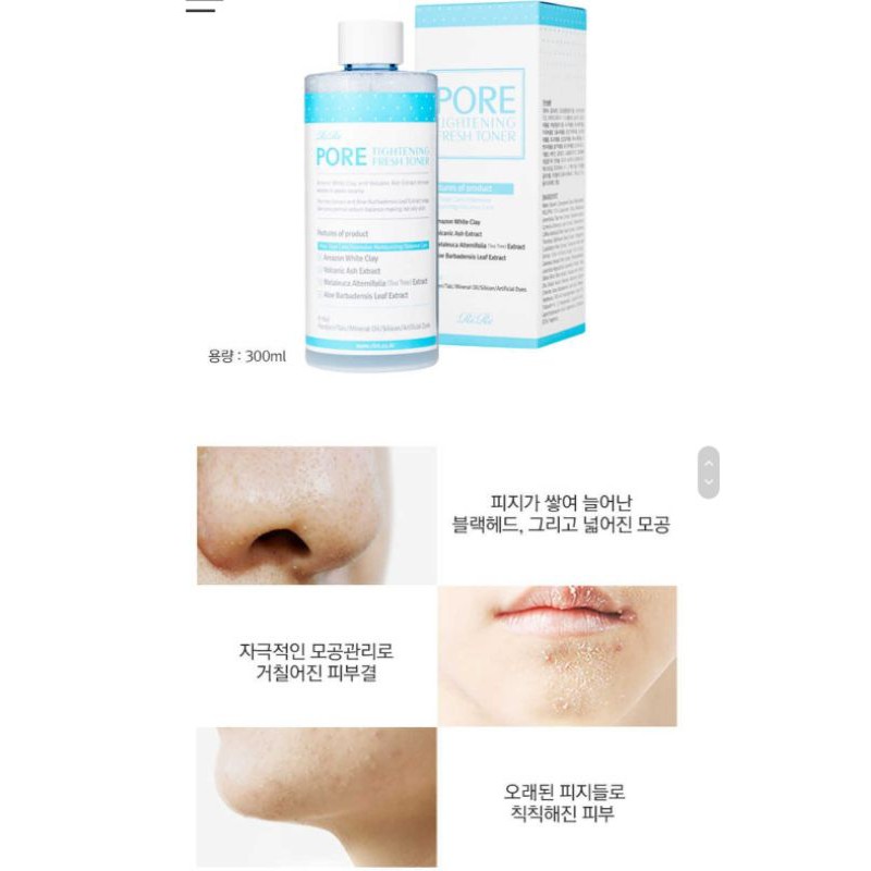 Toner nước hoa hồng Rire Pore Tightening Fresh thu nhỏ lỗ chân lông