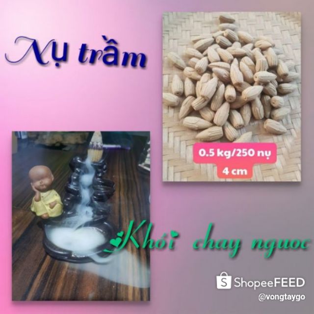 THƠM DỊU - 500g nụ trầm hương - đàn hương khói chảy ngược