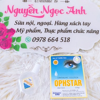 Dung dịch nhỏ mắt OPHSTAR 15ml