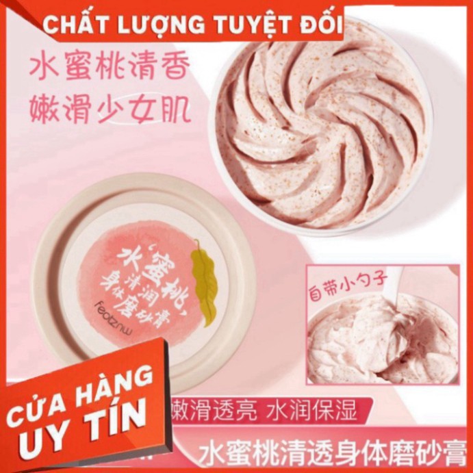 [APP MÃ _MPVC] Tẩy Tế Bào Chết ❤️FREESHIP❤️ Tẩy Tế Bào Chết Body Đào Peach Clear 200ML