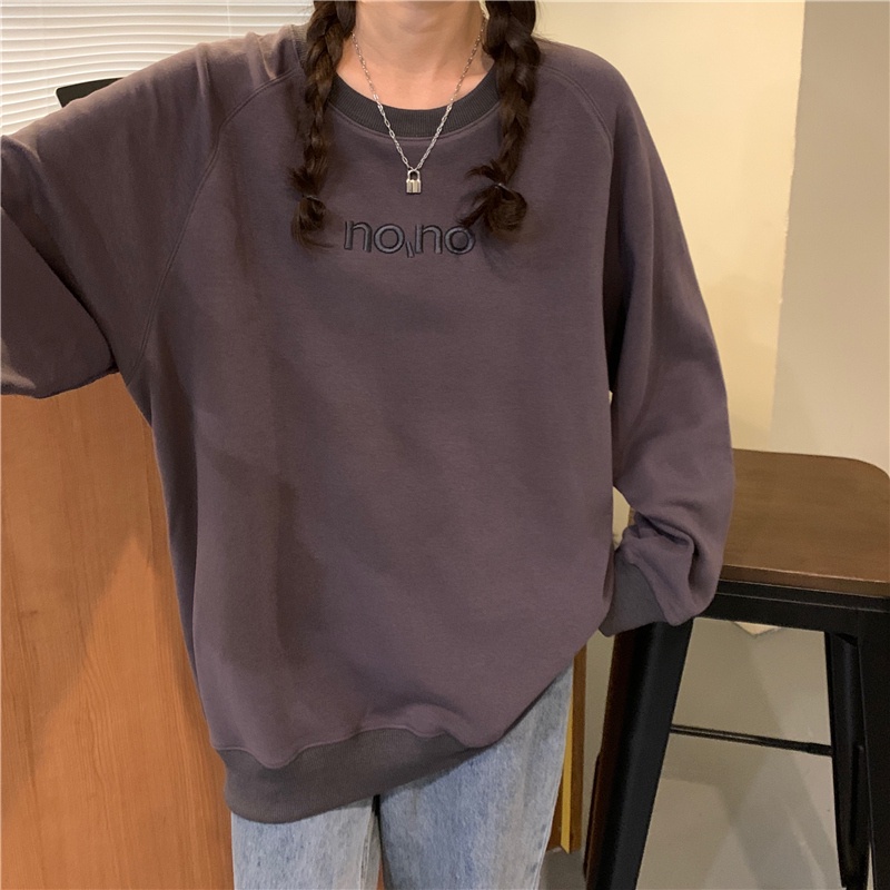 Áo sweater SUXI cho nữ dài tay thiết kế mới thời trang mùa thu theo phong cách Hàn Quốc