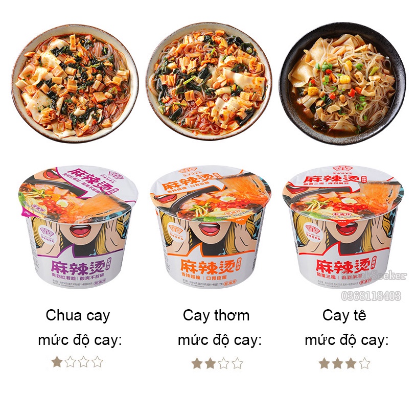 Lẩu cay Malatang - Lẩu cay ăn liền Malatang tiện lợi - SNACKSEEKER