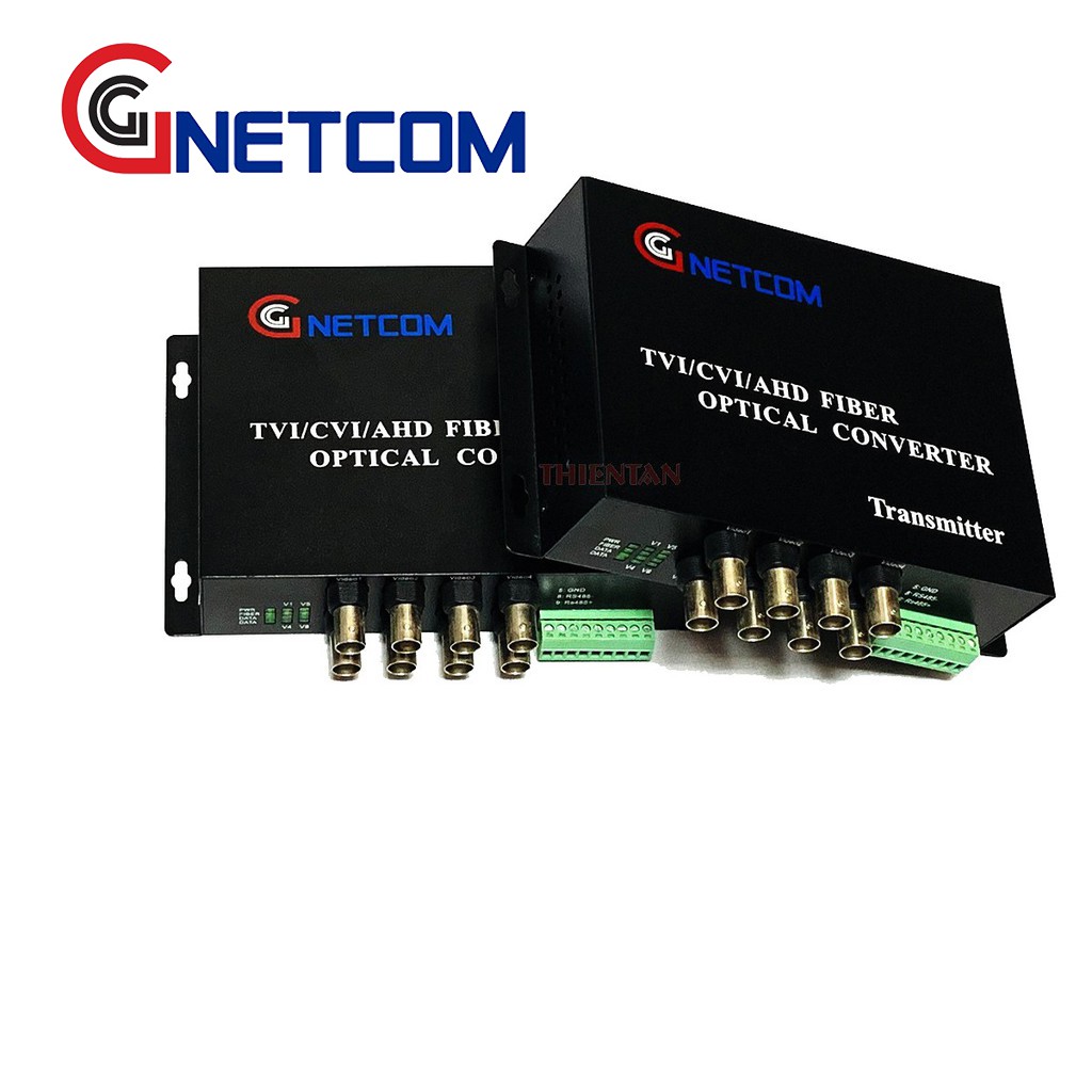 Bộ Chuyển Đổi Video Sang Quang 8 Kênh 720P + 1 Ch Reverse Rs485 Data  Gnetcom Hl-8V1D-20T/R-720P | Shopee Việt Nam