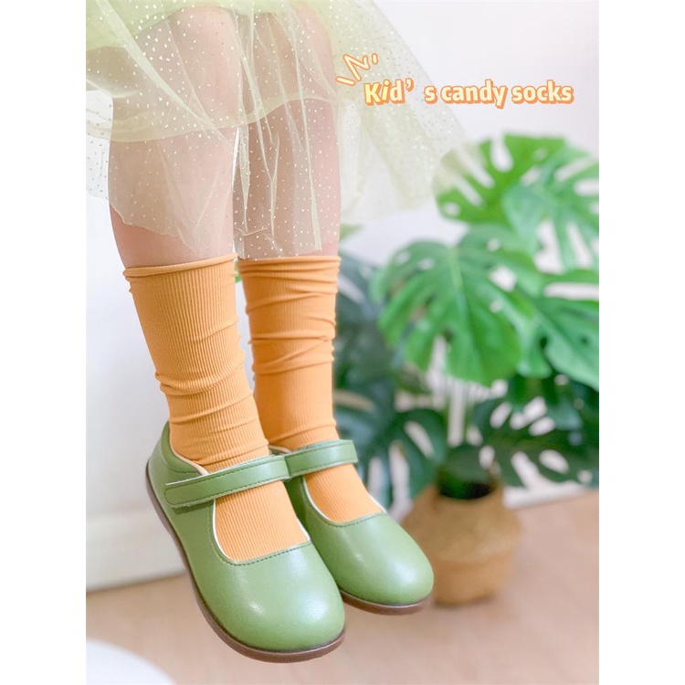 Vớ ống mùa hè mẫu mới, chất liệu lụa mát mịn cho bé gái từ 3 đến 8 tuổi | Shini Store