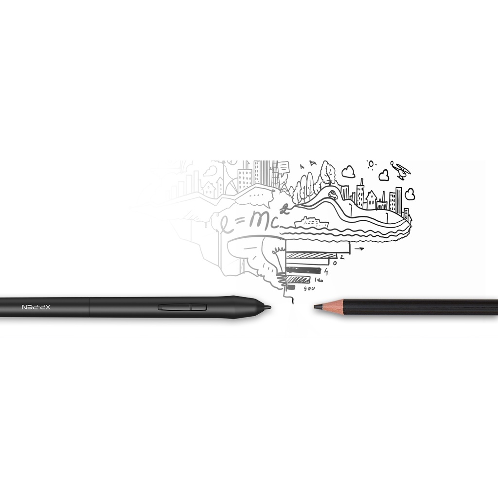 Bút Vẽ Cảm Ứng Passive Stylus P01 Không Sạc Cho Bảng Vẽ Điện Tử XP-Pen Star01, Star02, Star03, Star05, Star06, G430S, G5