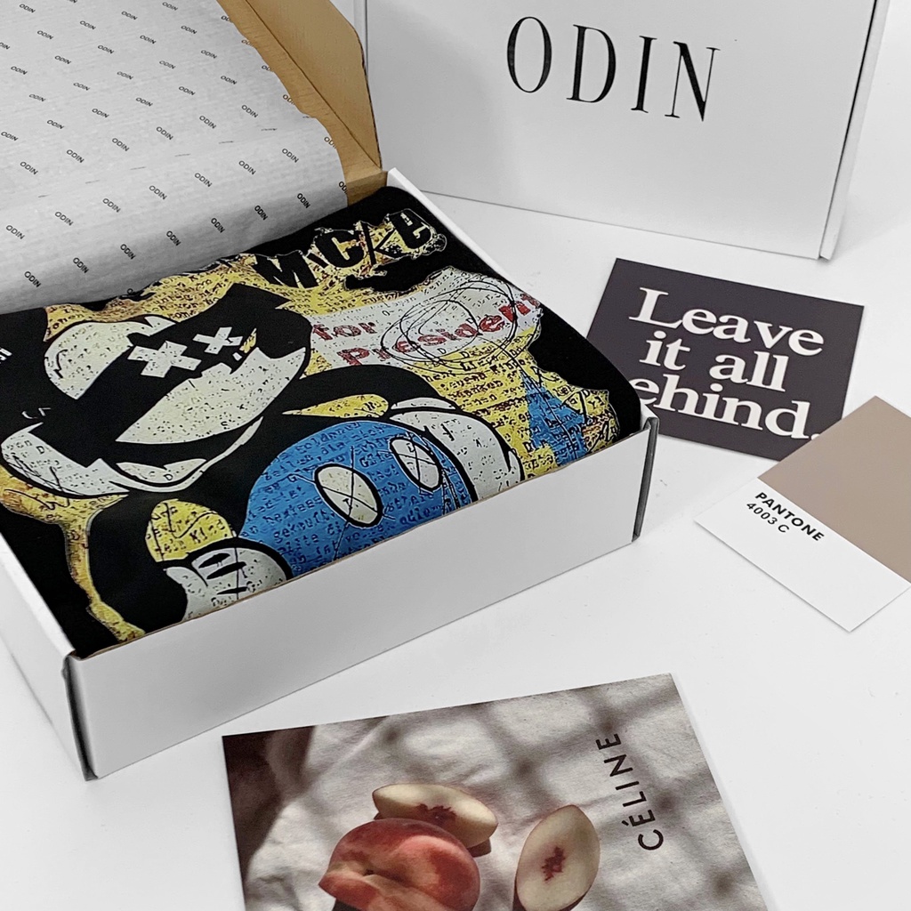 Áo Sweater OD Oversize Mickey Usa, áo nỉ dài tay Unisex ODIN CLOTHING | BigBuy360 - bigbuy360.vn