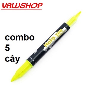 Bút Dạ Quang Hai Đầu Halozee HL-03