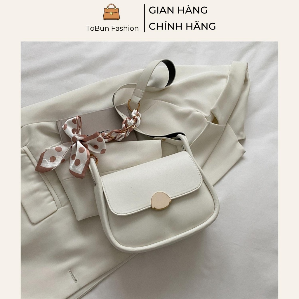 Túi kẹp nách, túi xách nữ đẹp Tobun Fashion chất liệu da PU phong cách Hàn Quốc TX04