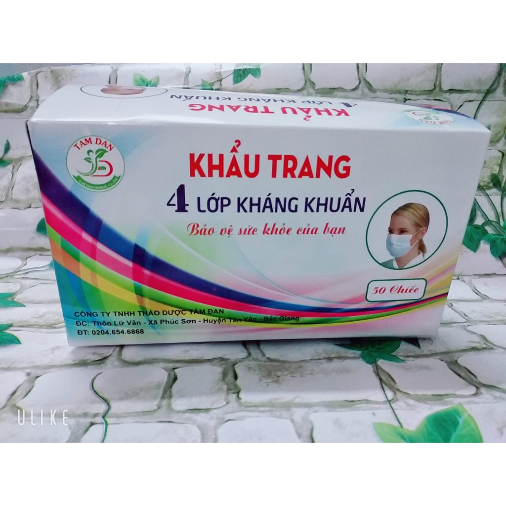 [SỐ LƯỢNG CÓ HẠN] 1 HỘP 50 KHẨU TRANG 3,4 LỚP KHÁNG KHUẨN (CHỌN MÀU) | BigBuy360 - bigbuy360.vn