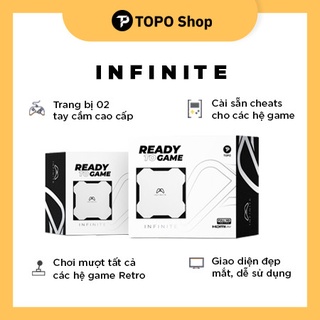 Máy chơi game TOPO INFINITE - Chơi mượt tất cả các hệ game Retro kèm tính năng tăng tốc game và nhập mã lệnh