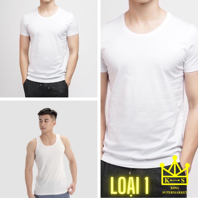 [Loại 1] Áo Hanosimex. loại đẹp 100%cotton, áo thun nam thấm hút mồ hôi