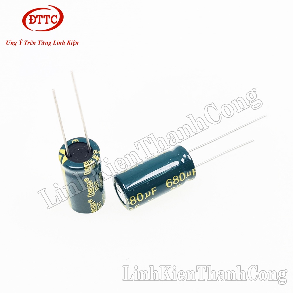 Tụ Hóa 680uF 35V (8x16mm)