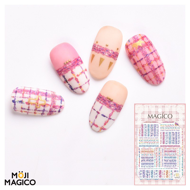 Sticker 3D - Hình dán móng tay magico 156-2