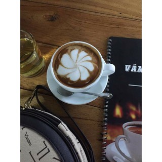 Combo 5 bộ cốc capuchino 220ml kèm đĩa