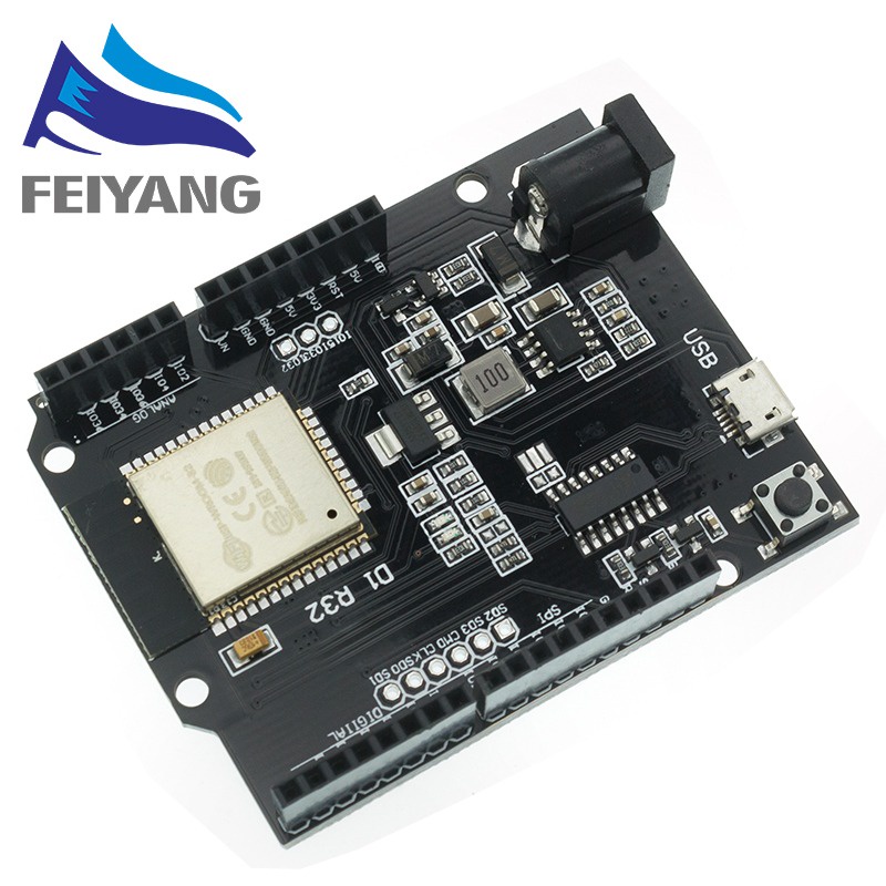 Bảng Mạch Phát Triển WIFI Không Dây Bluetooth CH340 4M Cho Arduino UNO R3 D1 R32 ESP32