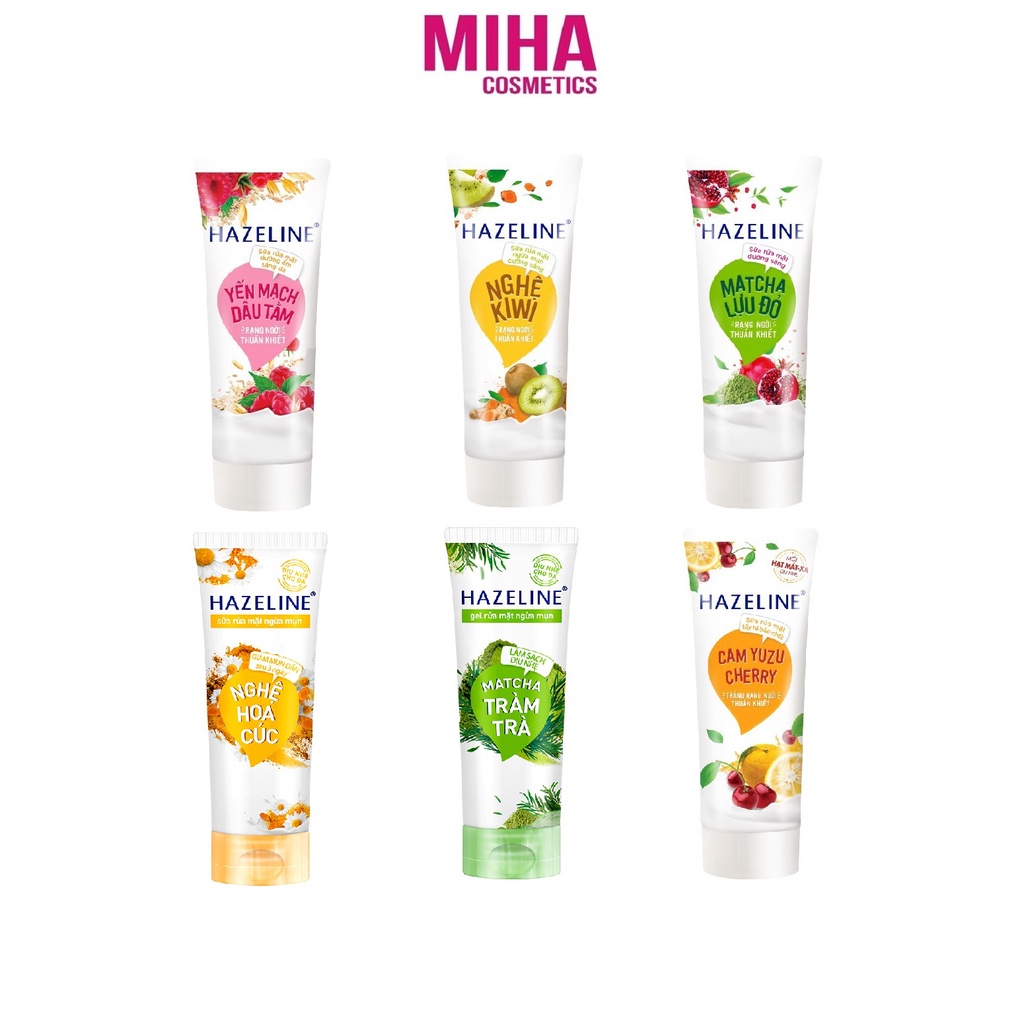 Sữa Rửa Mặt HAZELINE 100g