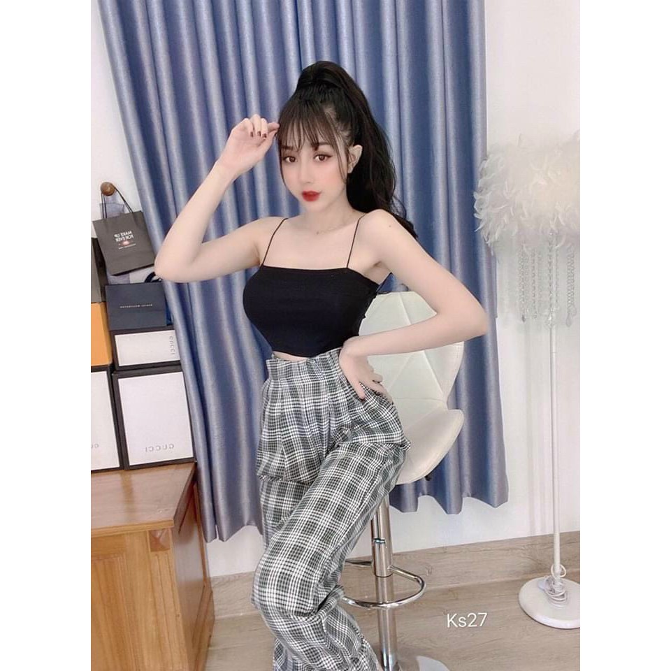 áo kiểu 2 dây bún xinh đủ màu cho bạn gái hothit siêu hot ảnh thật