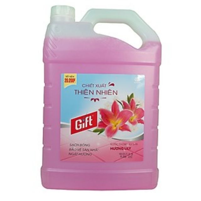 Nước Lau Sàn Hương Lily Gift 3.8kg